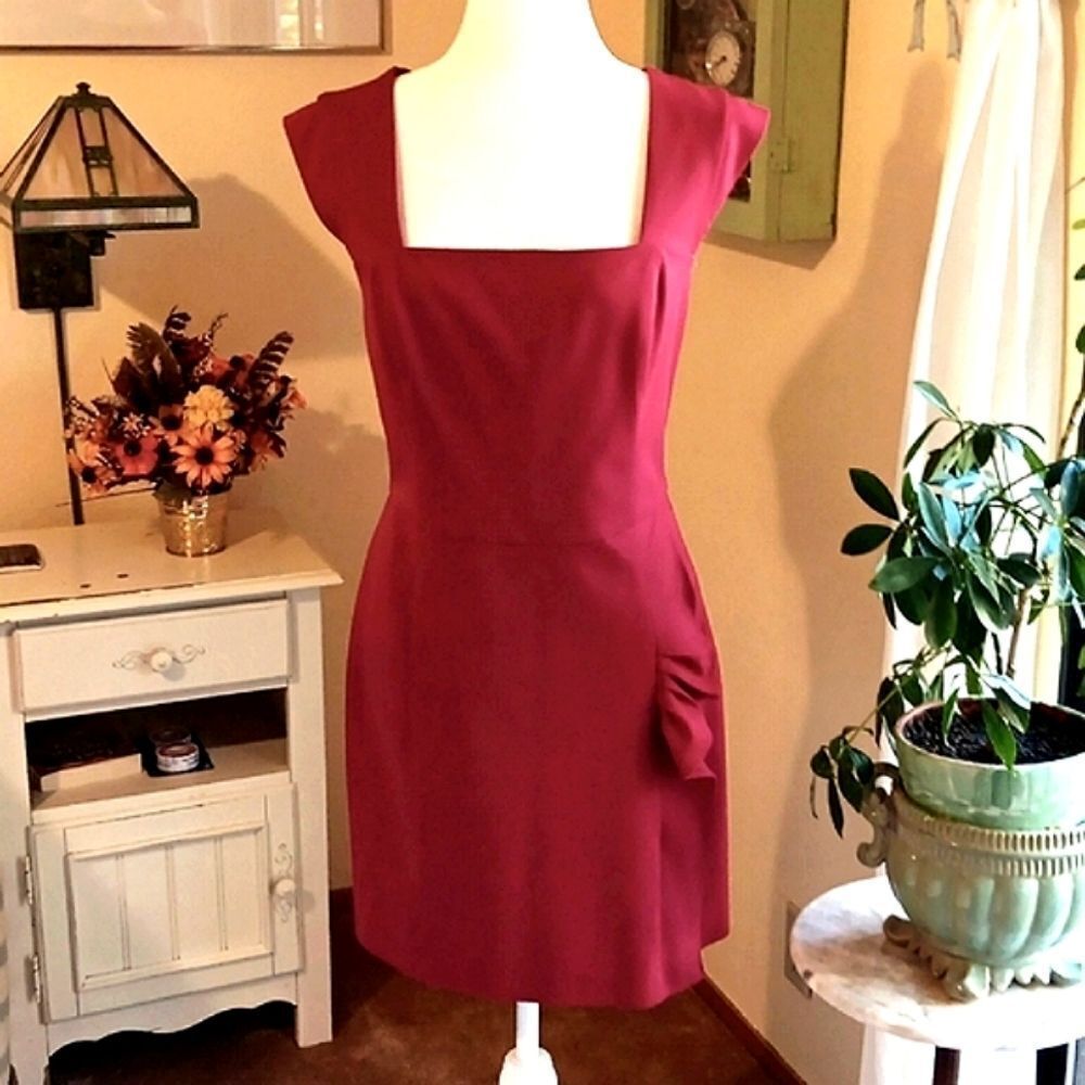 Express Perfect Red Dress, Tomato Girl, Career Professional,  Coastal  Grandma